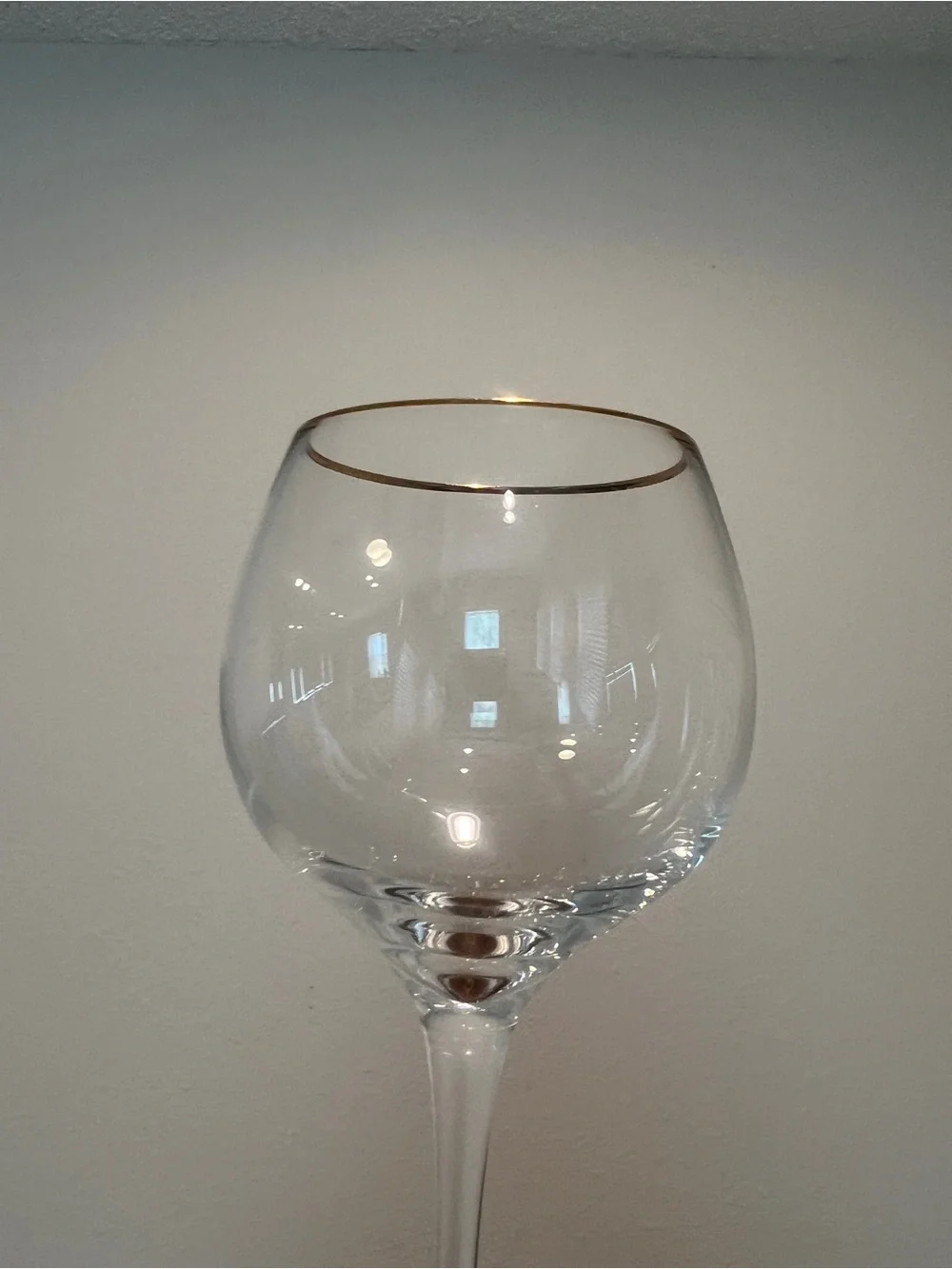 6 Lenox Eternal Gold Signature Wine Glasses 8” - Pristine  Condition - Picture 3 of 10